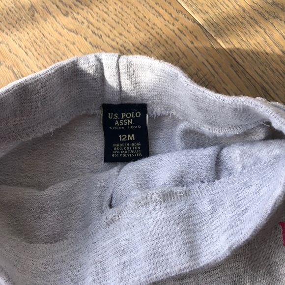 Baby Girl US Polo Assn Pants - Picture 2 of 4